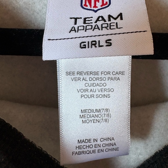 🏈Girls San Francisco 49ers Gray Sweatshirt - Picture 4 of 5